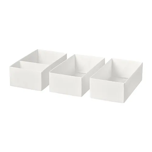 SKUBB - box, set of 3, white, 20x38x12 cm | IKEA Taiwan Online - PE946151_S4