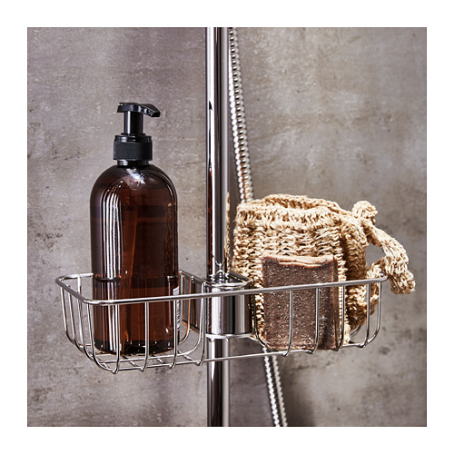 VOXNAN - 淋浴收納架, 鍍鉻 | IKEA 線上購物 - PH148791_S4