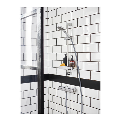 BROGRUND - 淋浴收納架, 鍍鉻 | IKEA 線上購物 - PH149085_S4