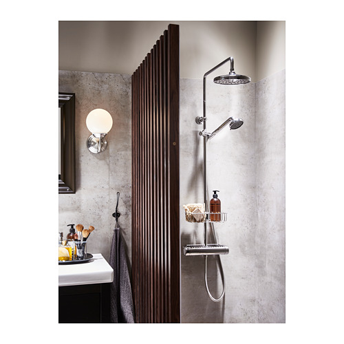 VOXNAN - shower set with thermostatic mixer, chrome-plated | IKEA Taiwan Online - PH148813_S4