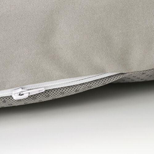 BONDHOLMEN - 2-seat sofa, outdoor, grey stained/Kuddarna grey | IKEA Taiwan Online - PE737650_S4