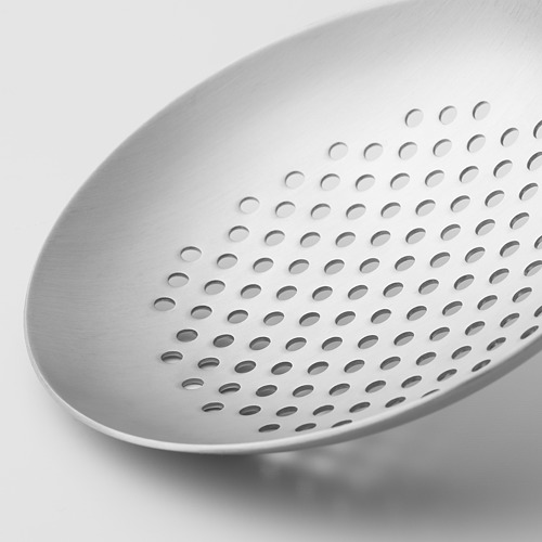 SLITSTARK - 漏勺, 不鏽鋼/胡桃木 | IKEA 線上購物 - PE790849_S4