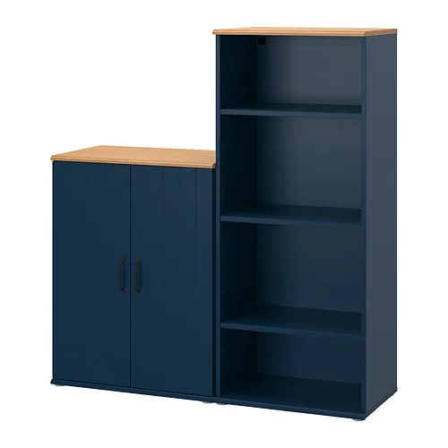 SKRUVBY - 收納組合, 黑藍色, 130x140 公分 | IKEA 線上購物 - PE877912_S4