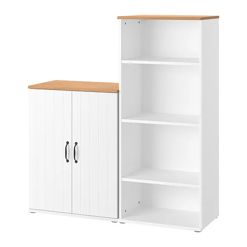 SKRUVBY - 收納組合, 白色, 130x140 公分 | IKEA 線上購物 - PE877913_S4
