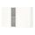 KNOXHULT - wall cabinet with doors, white, 120 cm | IKEA Taiwan Online - PE694857_S1