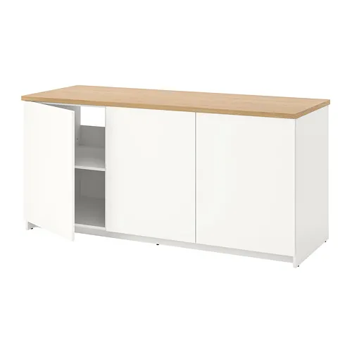 KNOXHULT - 附門底櫃, 白色, 180x85 公分 | IKEA 線上購物 - PE694861_S4