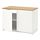 KNOXHULT - base cabinet with doors, white, 122 cm | IKEA Taiwan Online - PE694865_S1