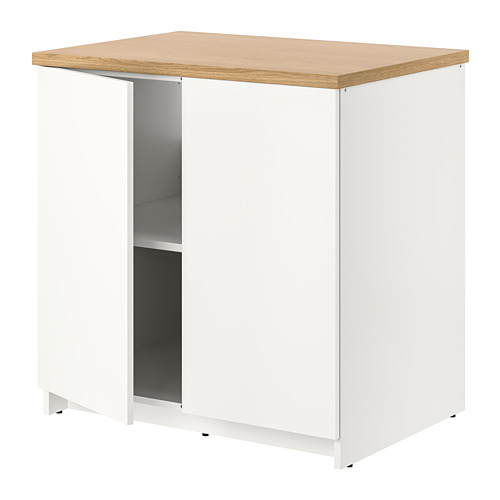 KNOXHULT - 附門底櫃, 白色, 80x85 公分 | IKEA 線上購物 - PE694869_S4
