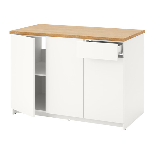 KNOXHULT - 附門板/抽屜底櫃, 白色, 120 公分 | IKEA 線上購物 - PE694873_S4