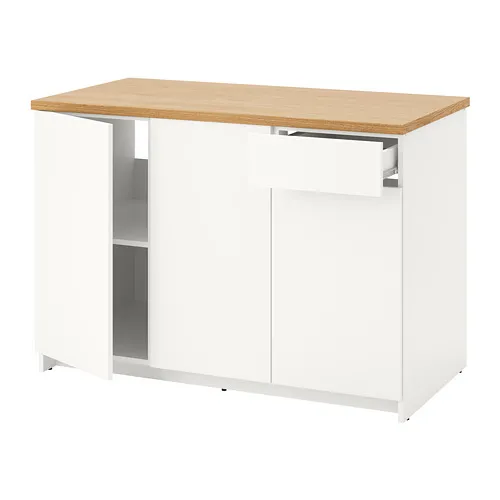 KNOXHULT - 附門板/抽屜底櫃, 白色, 120 公分 | IKEA 線上購物 - PE694873_S4