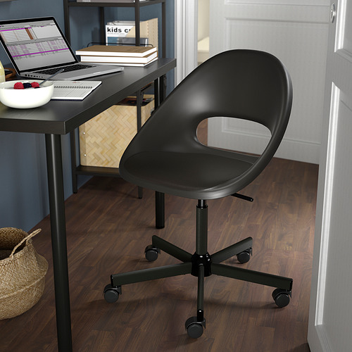 ELDBERGET/MALSKÄR - swivel chair, black | IKEA Taiwan Online - PE836333_S4
