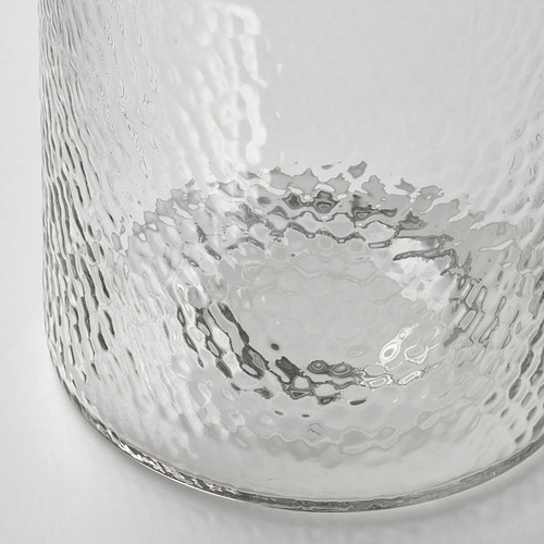 KONSTFULL - vase, clear glass/patterned | IKEA Taiwan Online - PE836343_S4