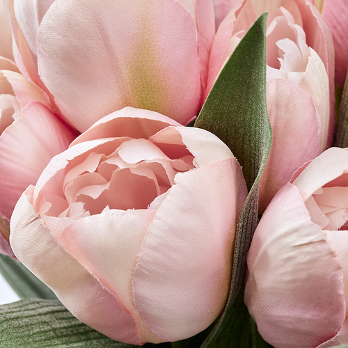 SMYCKA - artificial bouquet, in/outdoor/Tulip pink | IKEA Taiwan Online - PE836359_S4