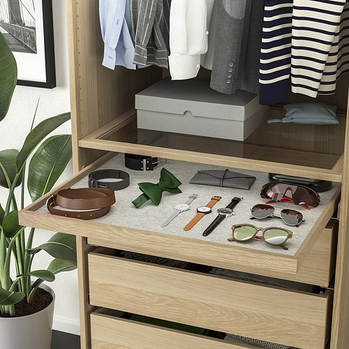 KOMPLEMENT pull-out tray with drawer mat