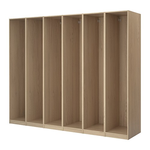 PAX - 系統衣櫃/衣櫥組合, 染白橡木 | IKEA 線上購物 - PE254391_S4