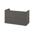 GODMORGON - wash-stand with 2 drawers, Gillburen dark grey | IKEA Taiwan Online - PE776899_S2 