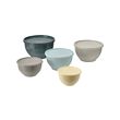 GARNITYREN bowl with lid, set of 5