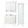 HEMNES/RÄTTVIKEN - bathroom furniture, set of 5, white/Runskär tap | IKEA Taiwan Online - PE737860_S1
