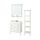 HEMNES/RÄTTVIKEN - bathroom furniture, set of 5, white/Runskär tap | IKEA Taiwan Online - PE737901_S1