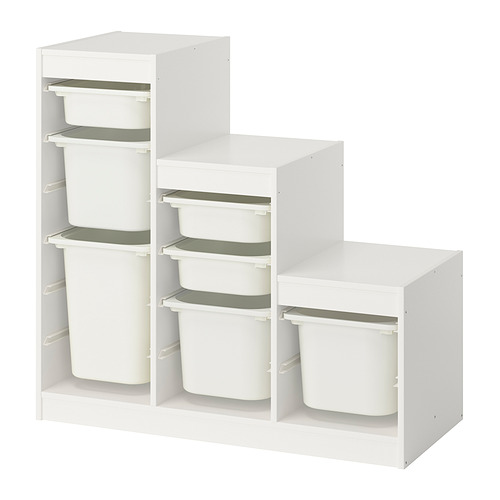 TROFAST 收納組合附收納盒