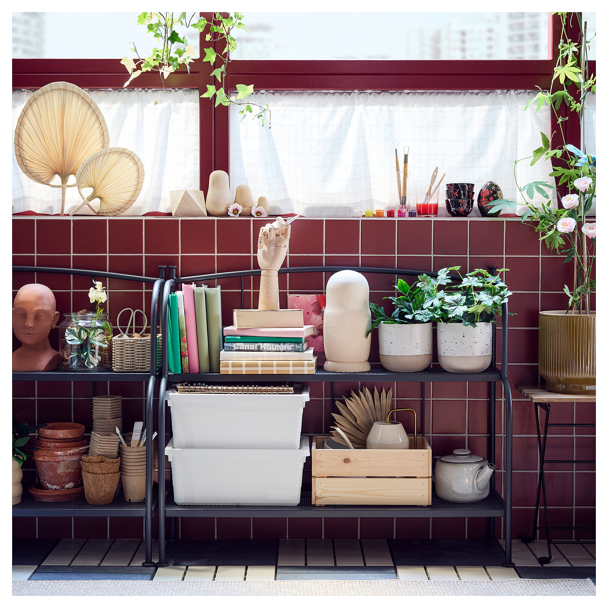 LÄCKÖ shelving unit