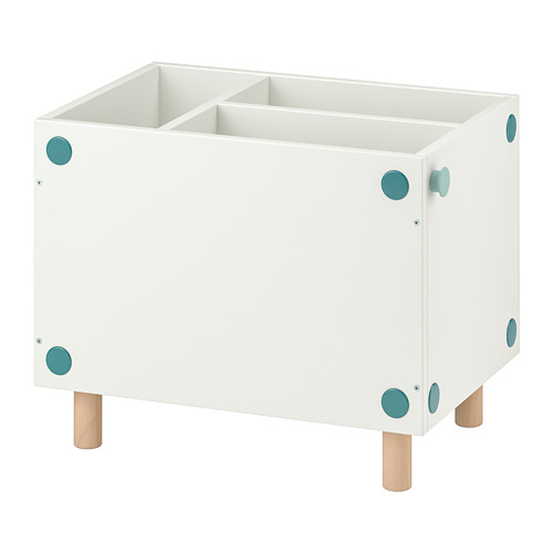 SMUSSLA - 床邊桌/層架組, 白色 | IKEA 線上購物 - PE791187_S4