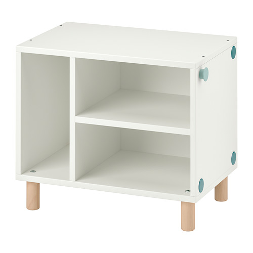 SMUSSLA - 床邊桌/層架組, 白色 | IKEA 線上購物 - PE791188_S4