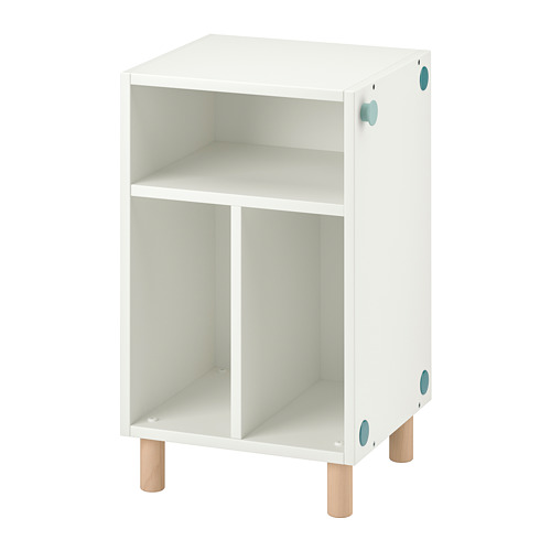 SMUSSLA - 床邊桌/層架組, 白色 | IKEA 線上購物 - PE791191_S4