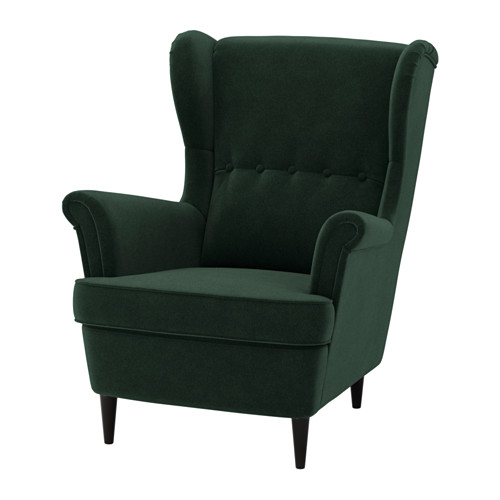 STRANDMON - 扶手椅, Djuparp 深綠色 | IKEA 線上購物 - PE647261_S4