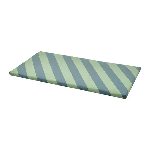 BÄNKKAMRAT - 長凳墊, 藍色/綠色, 90x50x3 公分 | IKEA 線上購物 - PE915785_S4