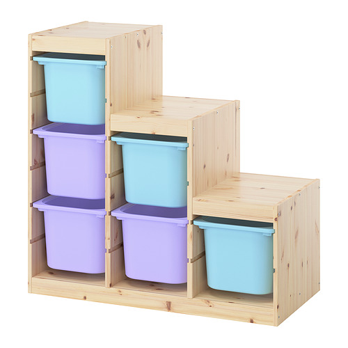 TROFAST 收納組合附收納盒