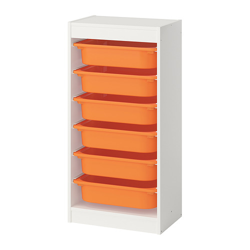 TROFAST 收納組合附收納盒