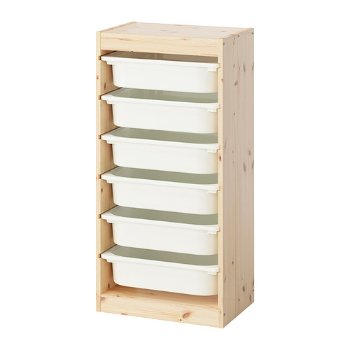 TROFAST 收納組合附收納盒