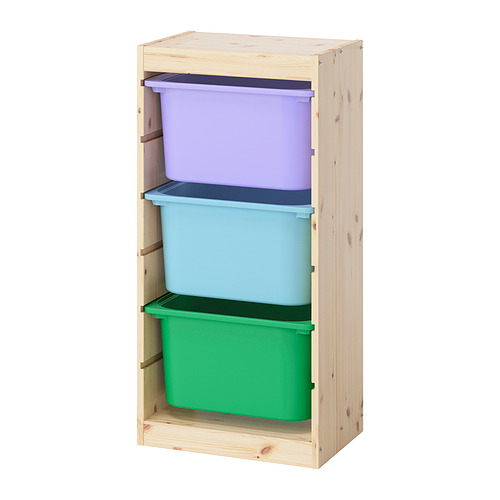 TROFAST 收納組合附收納盒