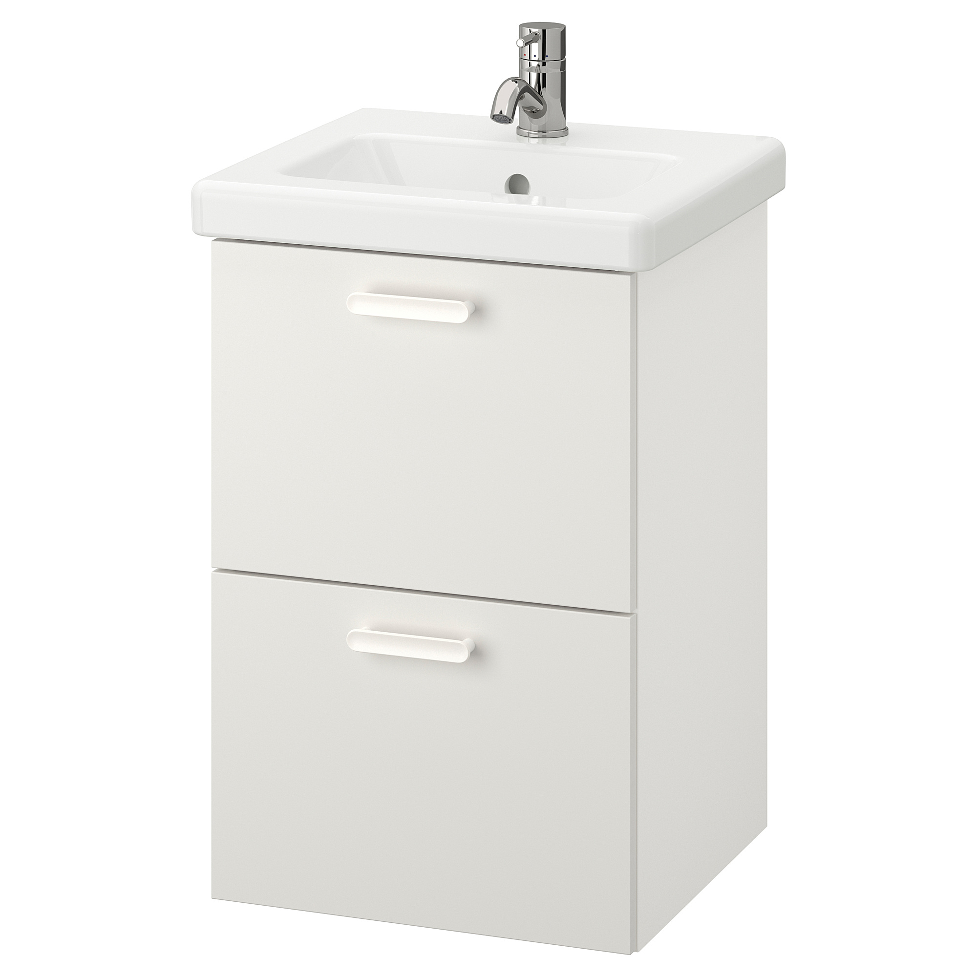 ENHET/TVÄLLEN wash-stand with 2 drawers