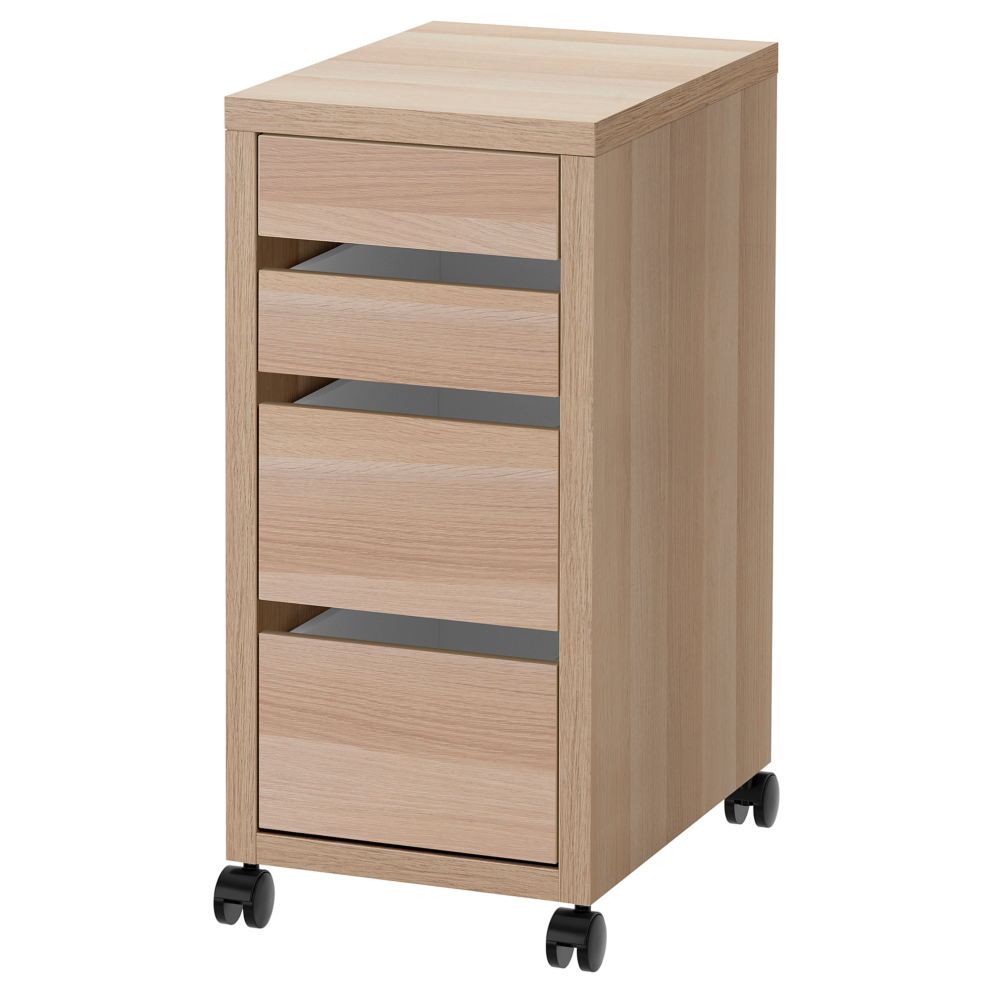 MICKE drawer unit on castors