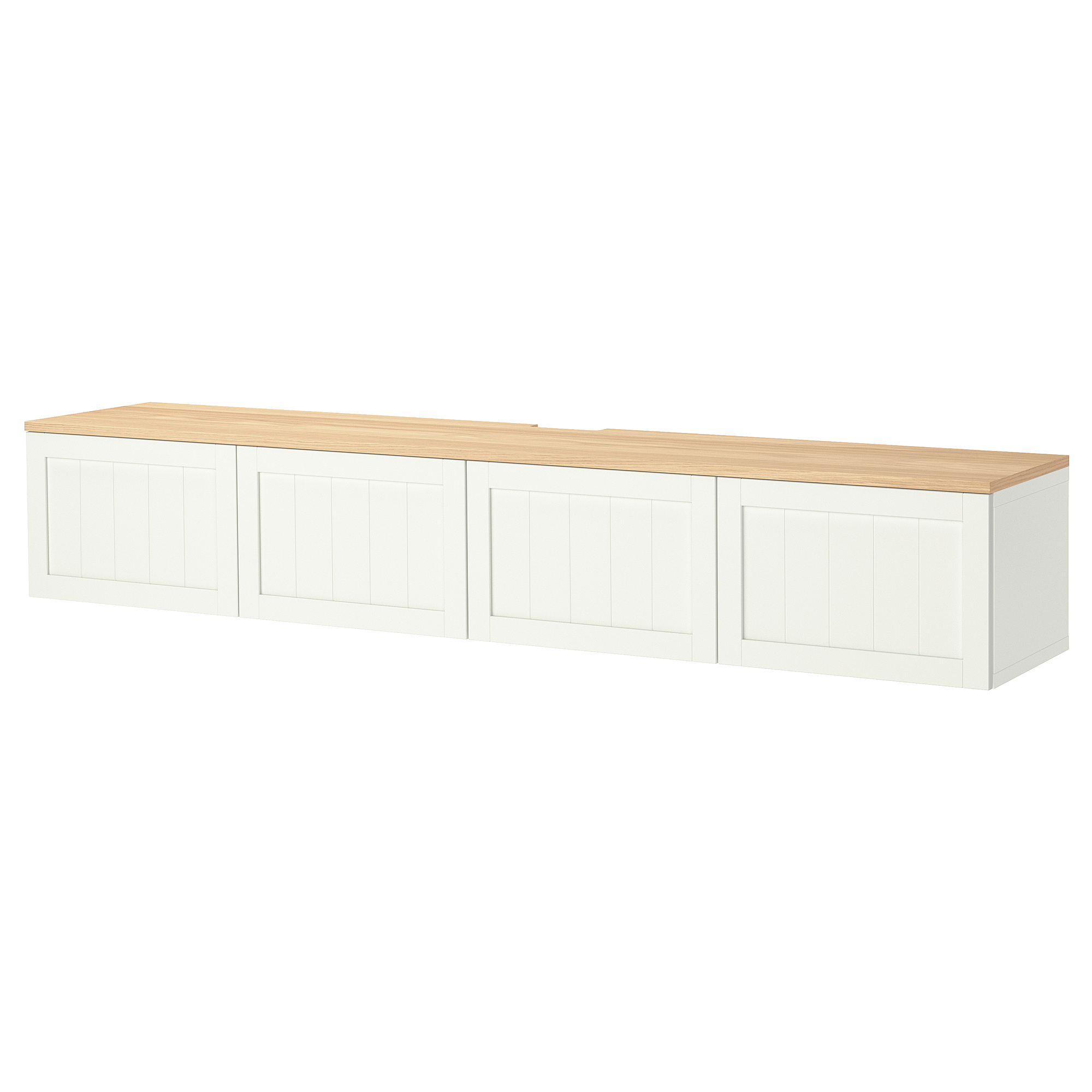 BESTÅ TV bench with doors