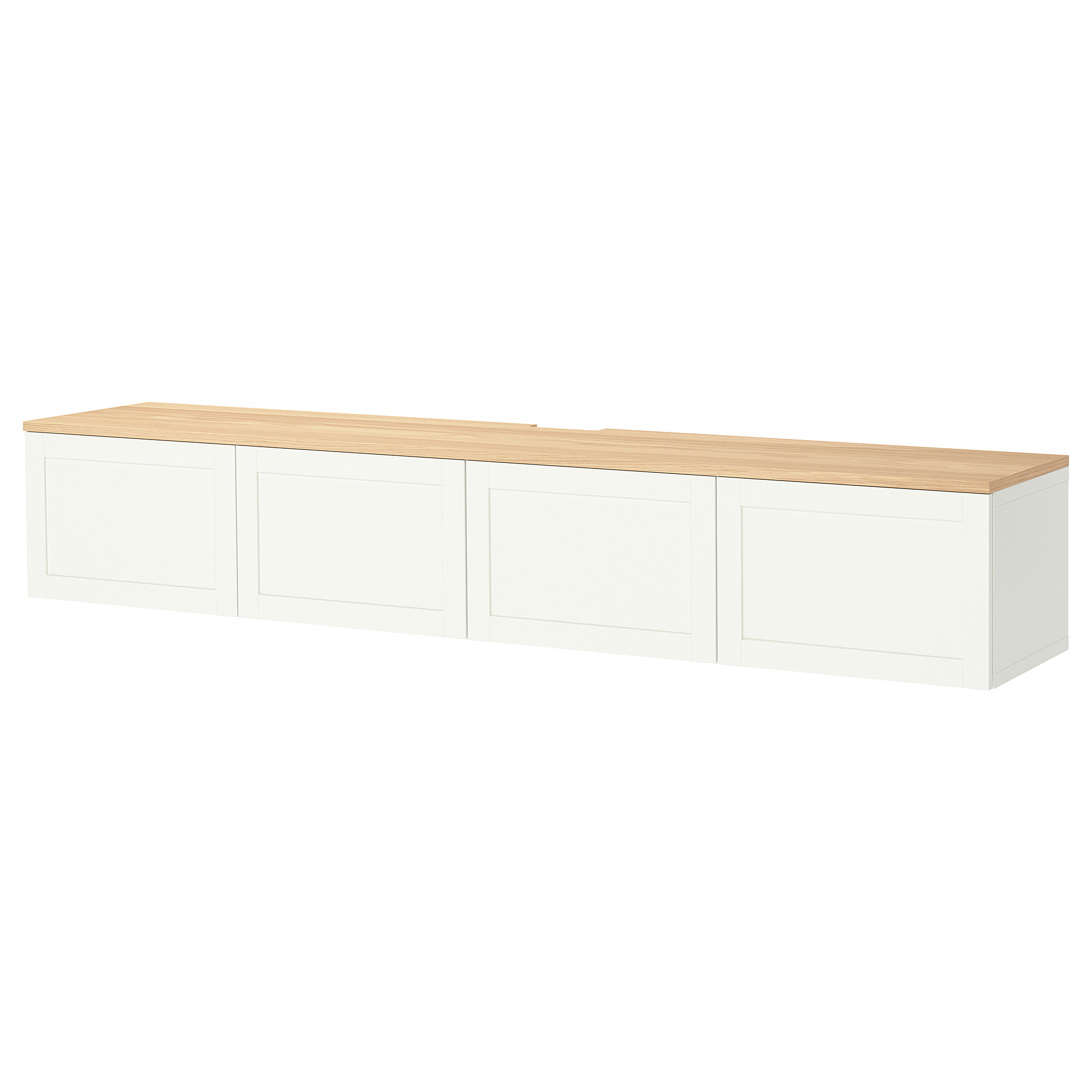 BESTÅ TV bench with doors