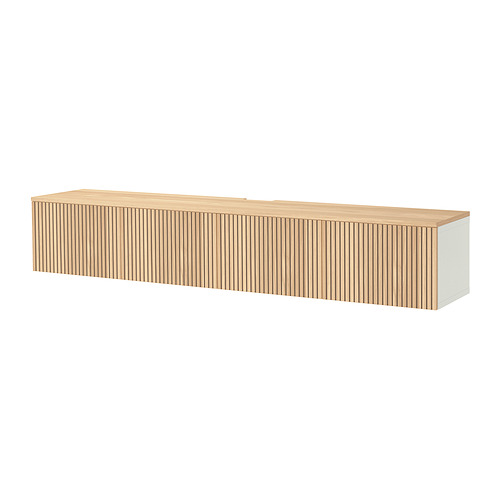 BESTÅ TV bench with doors