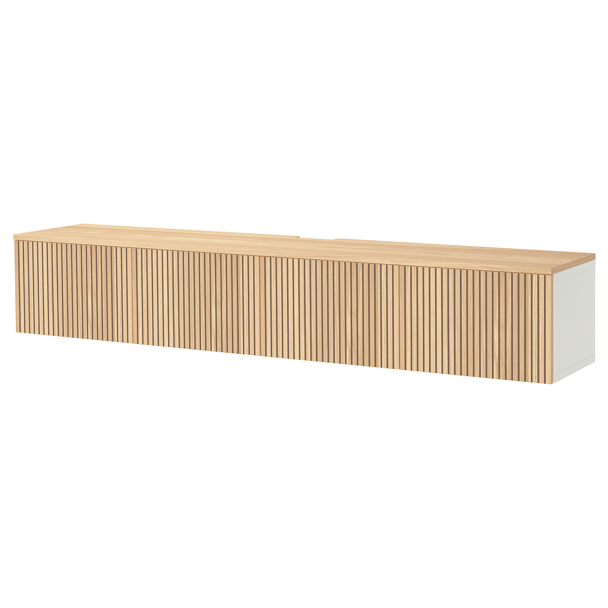 BESTÅ TV bench with doors