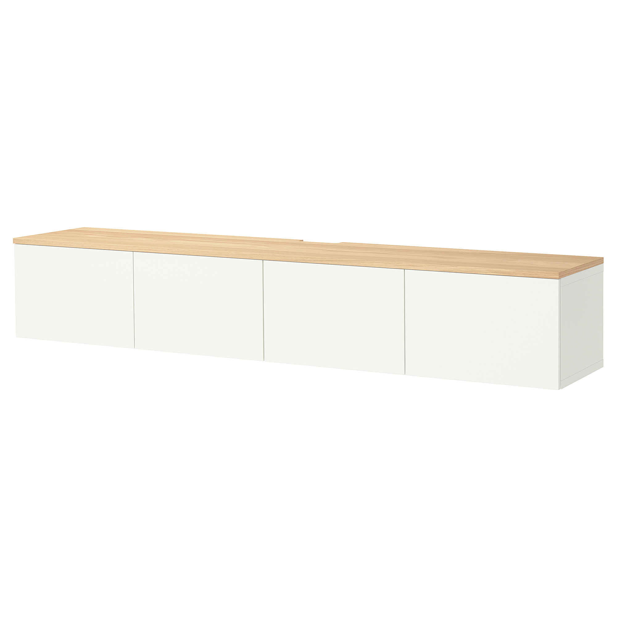 BESTÅ TV bench with doors