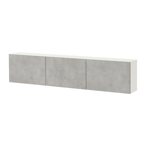 BESTÅ wall-mounted cabinet combination