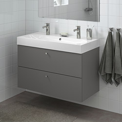 GODMORGON - wash-stand with 2 drawers, high-gloss white | IKEA Taiwan Online - PE621673_S3