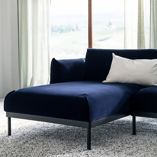 ÄPPLARYD 3-seat sofa with chaise longue