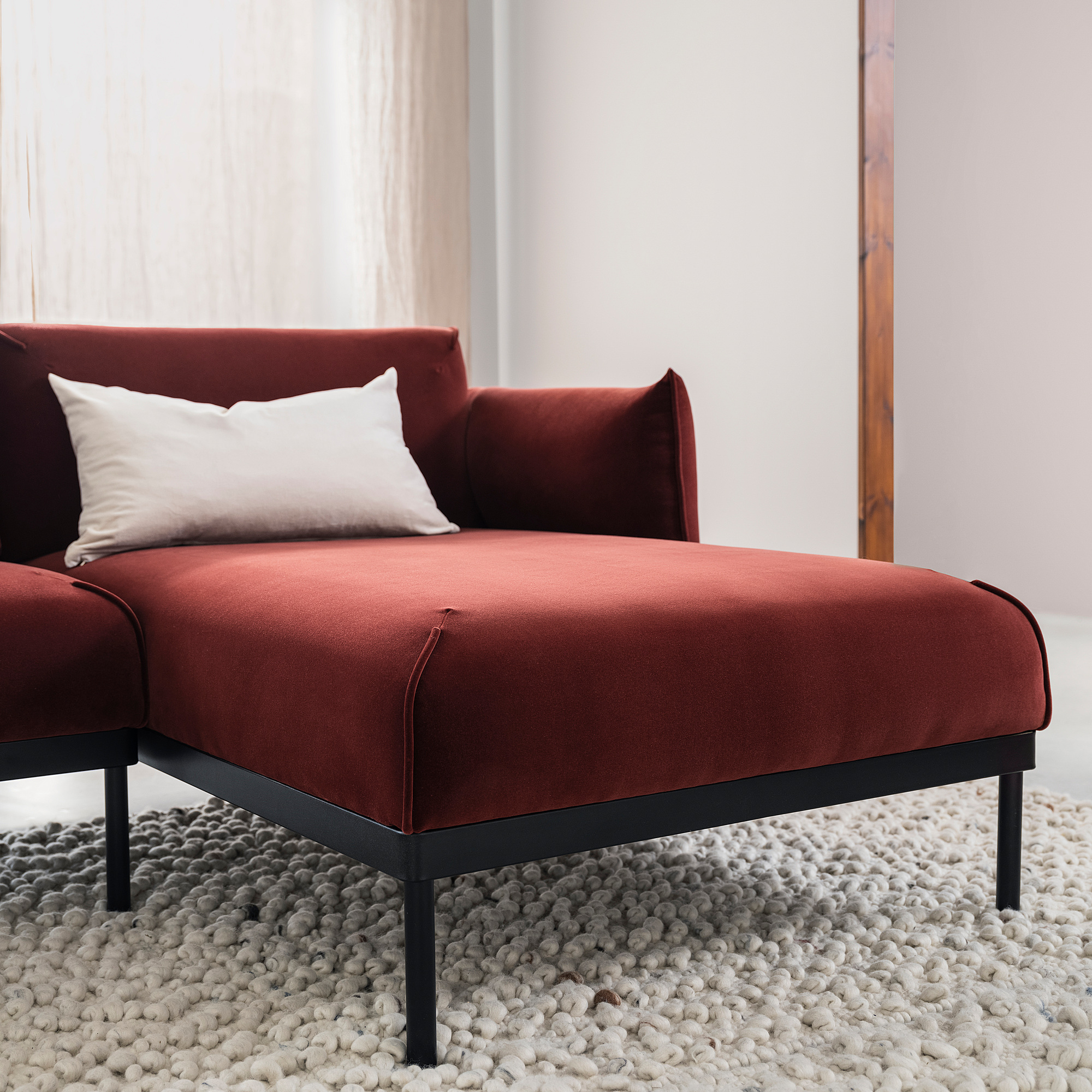 ÄPPLARYD 4-seat sofa with chaise longue