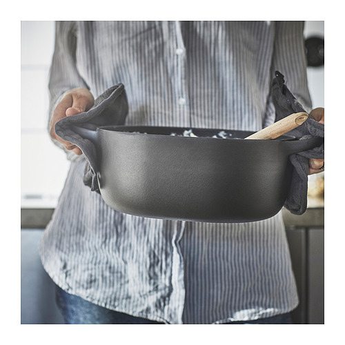 VARDAGEN casserole with lid