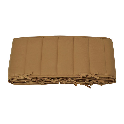 GULDVÄVARE - bumper pad, dark yellow, 60x120 cm | IKEA Taiwan Online - PE946006_S4