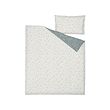 GULDVÄVARE duvet cover 1 pillowcase for cot