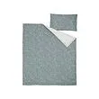 GULDVÄVARE duvet cover 1 pillowcase for cot