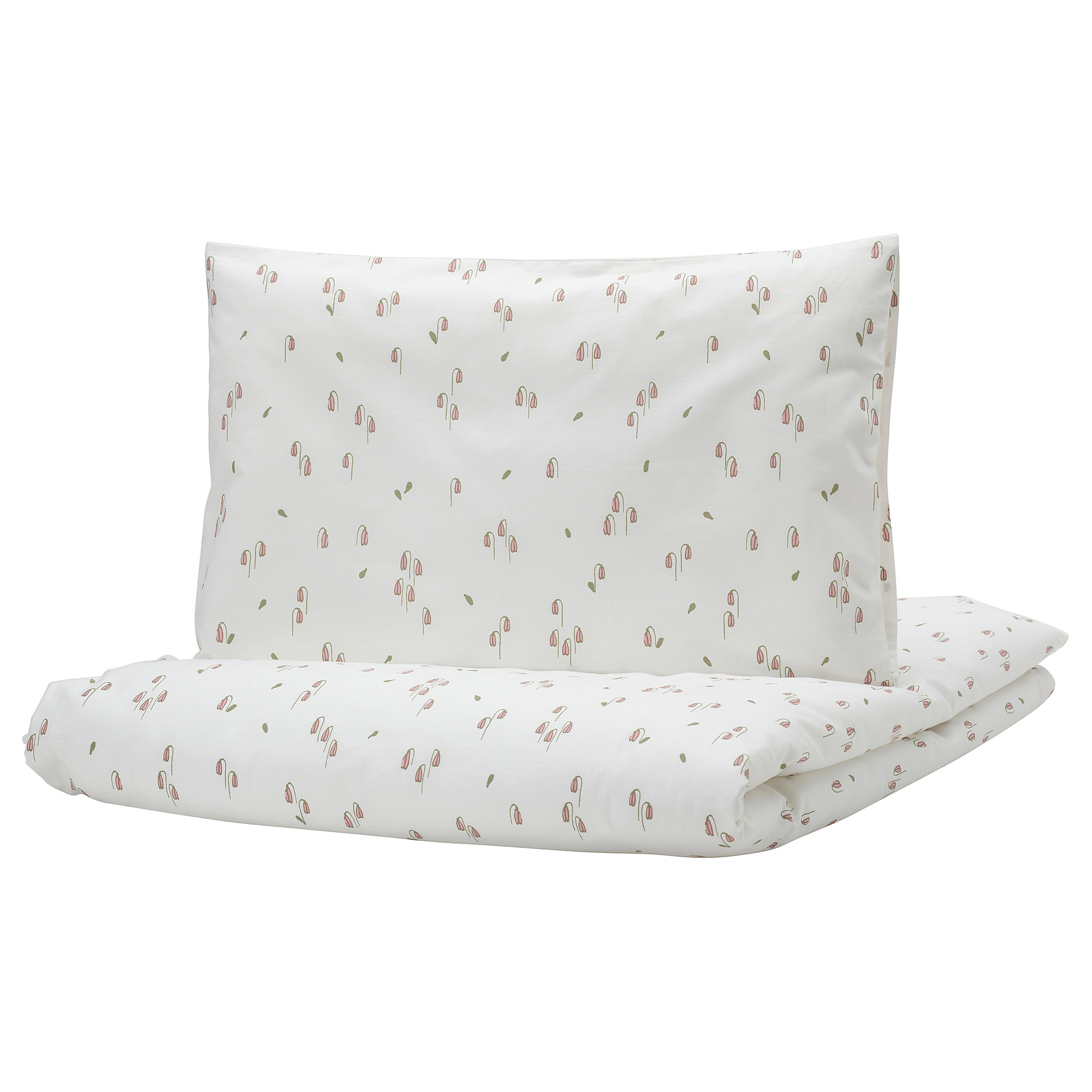 GULDVÄVARE duvet cover 1 pillowcase for cot